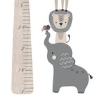 Lambs   Ivy Jungle Safari Tree With Animals Kids Growth Chart Wall Decals