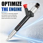 Fuel Injector 333 h5268 For Jcb Backhoe Loader 3cx Compact Denso 295050-1200