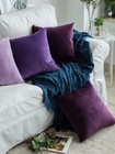 Plush Velvet Cushion Covers Sofa Pillow Cases Soft Cushion Cover 18 X18  20 X 20