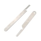 7pcs Stainless Steel Comb Lock 7in1 Full Set Repair Tool Bypass Method Lock Tool