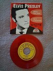 Elvis Presley Milkcow Blues Boogie Sun 45 Red Vinyl sun Picture Sleeve Nm-mint