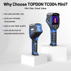      Topdon Tc004 Mini Thermal Imaging Camera 240 240 Tisr Resolution 15h Runtime
