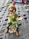 Walt Disney Vintage Peter Pan Ceramic Figurine Made In Japan 5  Tall