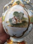 Antique Old Vintage China Chinese Asian Japanese Urn Vase Hand Painted Enamel