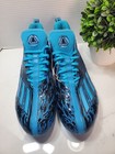 Adidas Adizero 12 0 Poison Football Cleats Men   s Sz 13 5 Blue Cyan    ig7209  nwt 