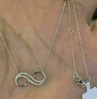 2ct Simulated Diamond Women s Pendant Necklace In 14k White Gold Sterling Silver