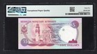 Bermuda 5 Dollars 20-2-1989 P35bs  specimen  Uncirculated Grade 65
