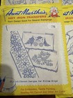 Lot Of 8 Vintage Aunt Martha s Hot Iron Embroidery Transfers Uncut New Old Stock
