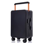 Carry On Luggage 20in Wide Handle Pc Hardshell Suitcases With 20-inch Black