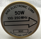 Bird 43 Thruline Wattmeter Element 50w 50c 100-250mhz
