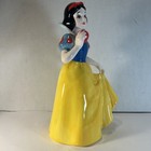 Vintage Walt Disney Productions Snow White Figurine Japan 11  Ceramic Pre-1986
