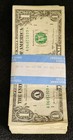 Lot Of 100  1 Us One Dollar Bills Star Notes  100 Strap Seals A-l Frn