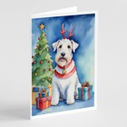 Sealyham Terrier Christmas Reindeer Cards Envelopes Pack Of 8 Dac7865gca7p
