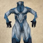 Costume Star Craft Cosplay Bodysuit Adult Medium     Halloween Dress Up Prop Blue