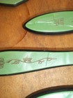 Vintage Green Celluloid Art Deco 6 Pc Vanity Dresser Set