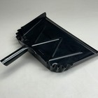 Genuine Joe 20-gauge Steel Heavy-duty Metal Dustpan 16  Black Gjo85151 - Warped