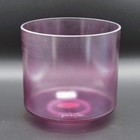 Crystal Tones 7  Lavender Aura Gold Quartz Crystal Singing Bowl  g 4-45 