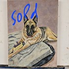 Original Oil Painting Pet Portrait 9  12 Inches  Cute Dog  Custom Work From Photo