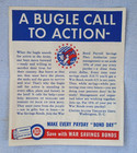 Help Win The War  Join The Victory Payroll Savings Plan Sheet