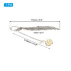 Metal Feather Bookmarks Book Marks Page Markers Gift Box Packaging White Pendant
