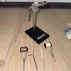 Dyna King Squire Pedestal Fly Tying Vise With Many Extras- See Photos