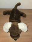 Dakin 1973 Drooper Dog Puppy Plush Stuffed Animal Vintage Hound White Ears