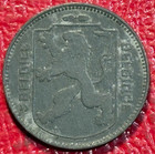 World War 2 Era Better Grade 1943 Belgium 1 Franc Coin-oct559
