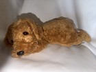 1999 Ty Classic Scooter Puppy Dog Floppy Plush 12  Brown Stuffed