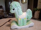 Vintage 1972 Little Pony On A Cloud Duralastic Lamp Products Rocking Horse Mint