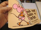 Baskin Robbins Ice Cream 1981 Walnut Chocolate Torte Mouse Butler Store Sign X