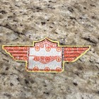 Harley-davidson Motorcycle Museum York Pa Collectible Patch Orange black New