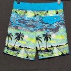 Hurley Boardshorts Boys 4 Doodle All Over Print Blue Lazer Shorts