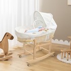 Moses Basket Stand  Bassinets Stand  Wooden Rocking Moses Baskets Stand For Baby