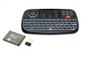  Rii I4  bluetooth   2 4ghz  Blacklit Portable Mini Keyboard With Scroll Wheel