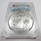 2017 W Pcgs Sp70 Burnished - 1 Oz Silver American Eagle Sae  1 Us Coin  55224a