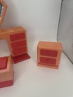 Barbie   The Rockers Vanity Set Arco 1980s Pink Playset Mirror Pink