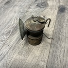 Vintage   Antique Brass Auto-lite Carbide Miner s Head Lamp Universal Lamp Co