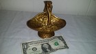 Gorgeous Antique Victorian Bronze With Gilding Ormolu Gilt Bronze Basket