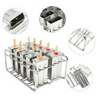 10 Pcs Stainless Steel Popsicle Mold W  Rack Ice Pop Molds Ice Cream Stick Molds