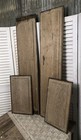 4 Wooden Door Panels  Cupboard Furniture Architectural Salvage  Art Craft A26