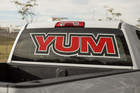 Yum Fishing Car Vinyl Decal Toolbox Boat Tackle Bait Trailernbumper Sticker