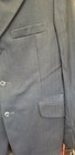 Mens 40 Tall Grand Prix English Hunt Horse Show Riding Coat Navy Blue
