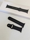 New Genuine Apple Brand Black Sport Band Fit Watch Size 44 45 46 49mm Authentic