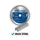 Evolution 185bladest Mild Steel   Ferrous Metal Saw Blade  7-1 4 Inch X 40-tooth