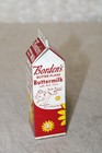 Vintage Borden s Milk Carton Buttermilk Chocolate 5 1 2   Mini