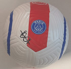 Bradley Barcola Signed Nike Psg Soccer Ball Beckett Bas Authenticated