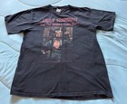 David Bowie Ziggy Stardust Spiders From Mars Black Graphic T-shirt Size M