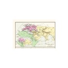 Historic Map - Asian Empires - Drioux 1882 - Vintage Wall Art