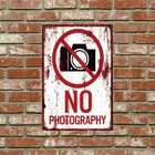 Warning Metal Sign Industrial Deco Vintage Poster Vintage Retro Tin Sign Funny
