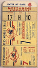 1955 World Series Ticket Stub Psa Vg-ex 4 Game 7 Dodgers Only Title In Brooklyn